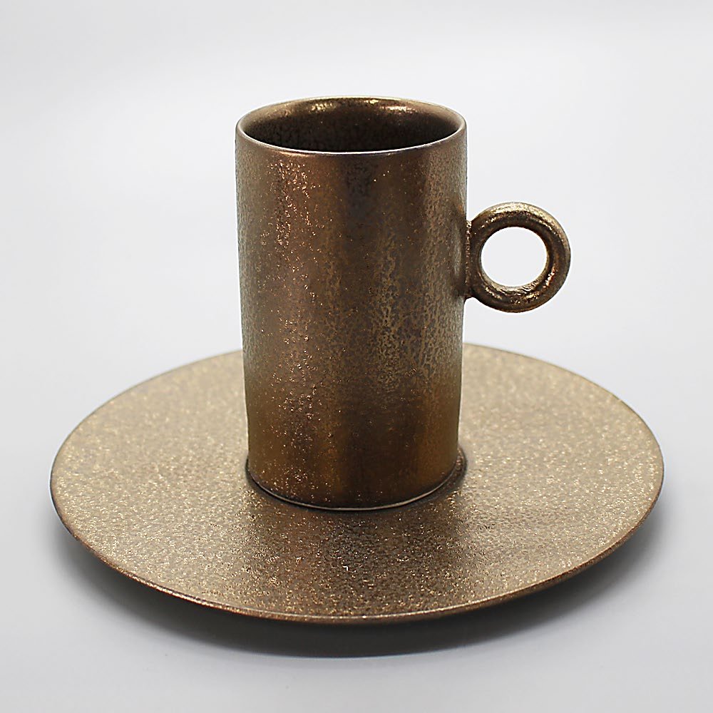Cup & Saucer / 輝 GOLD