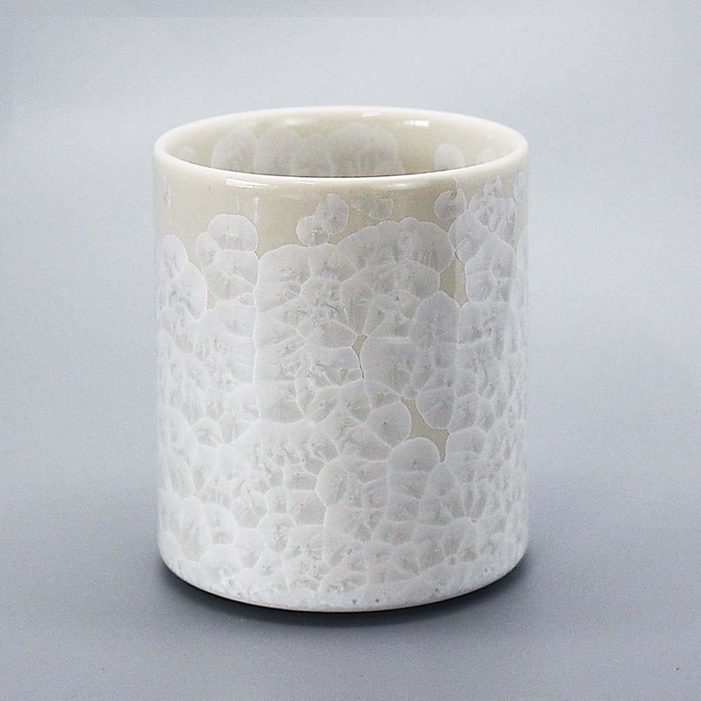 Tumbler / 花結晶 白